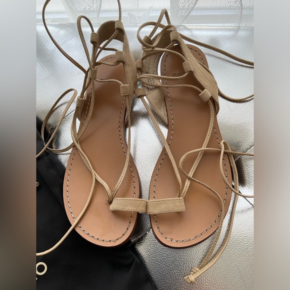 MARCIANO LACE UP SANDALS - Picture 3 of 16